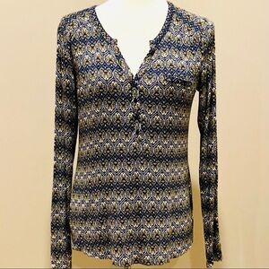 H&M | Long Sleeve Henley Top